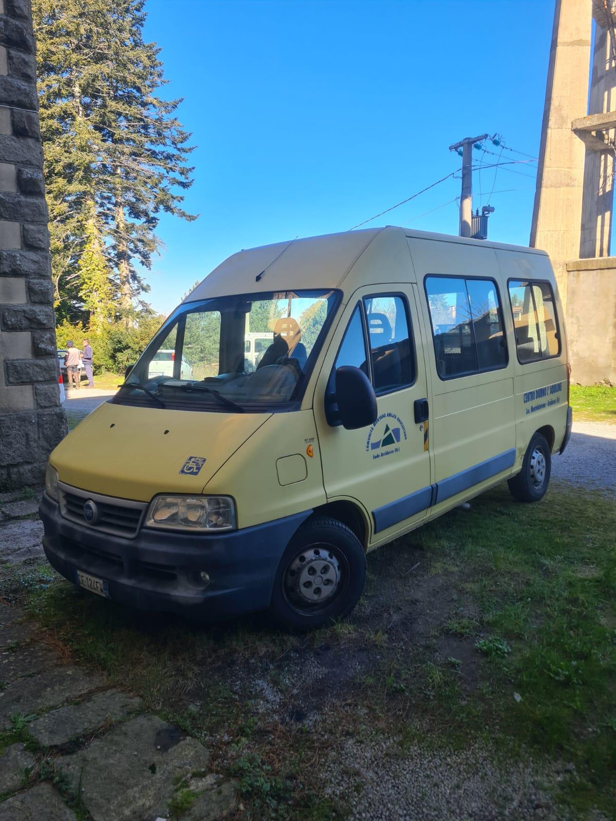 Avviso di asta pubblica per l'alienazione autovettura FIAT Ducato - Data prima immatricolazione 12/05/2003 - Targa: CE124FW